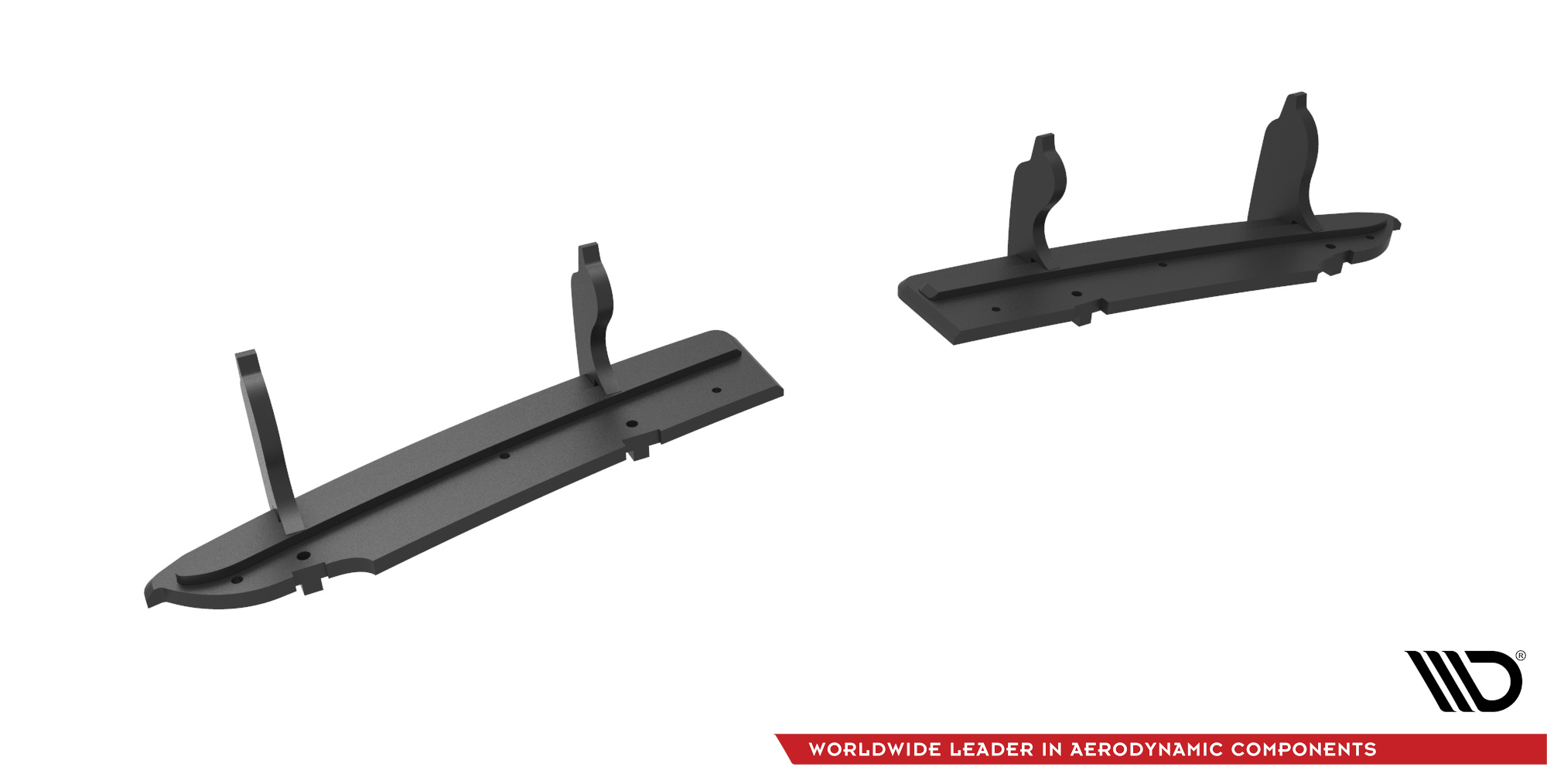 Street Pro Heckschürze Heck Ansatz Diffusor passend für Mini Cooper John Cooper Works R56 rot