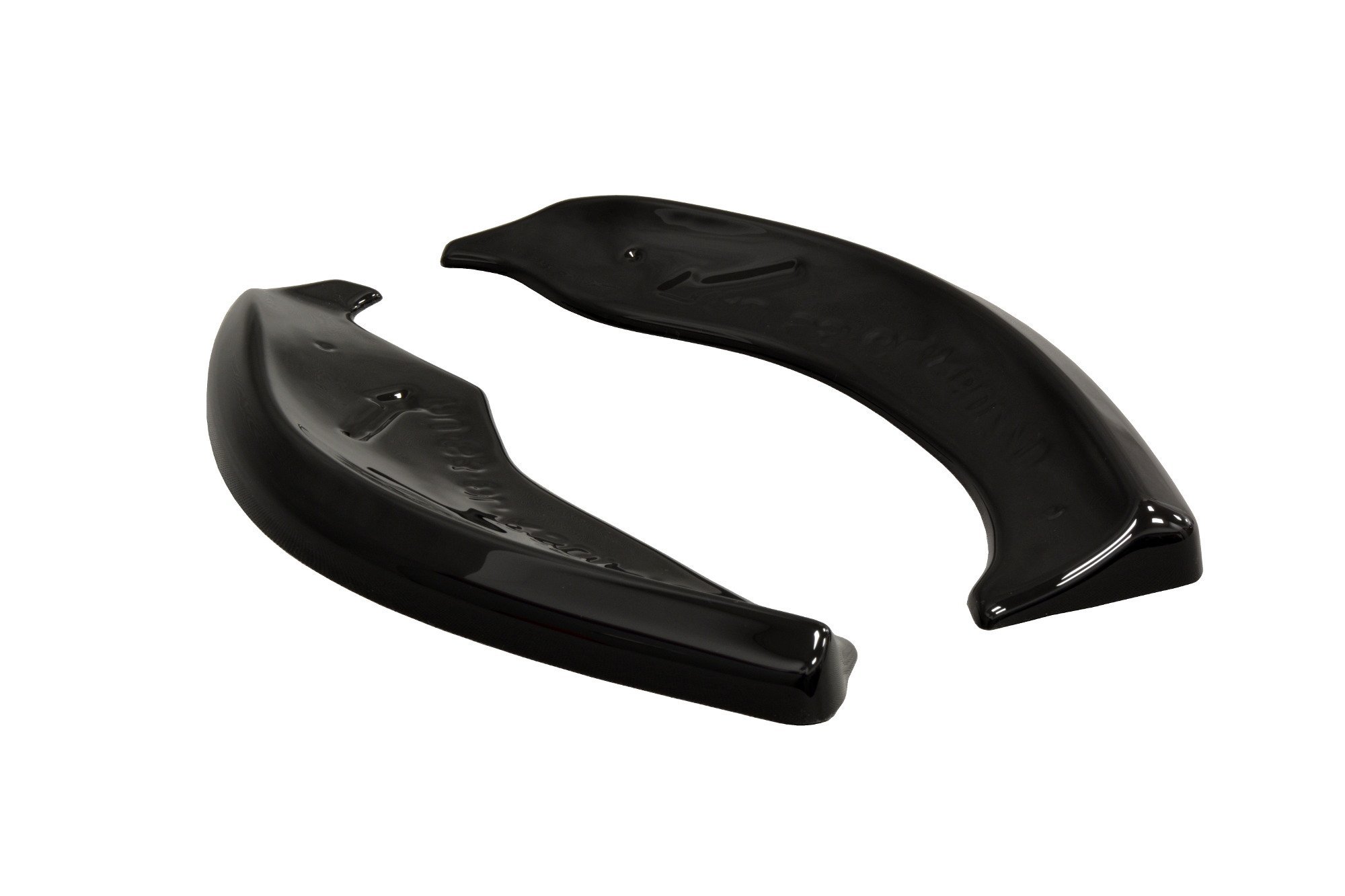 Heck Ansatz Flaps Diffusor V.1 für AUDI S3 8L schwarz Hochglanz