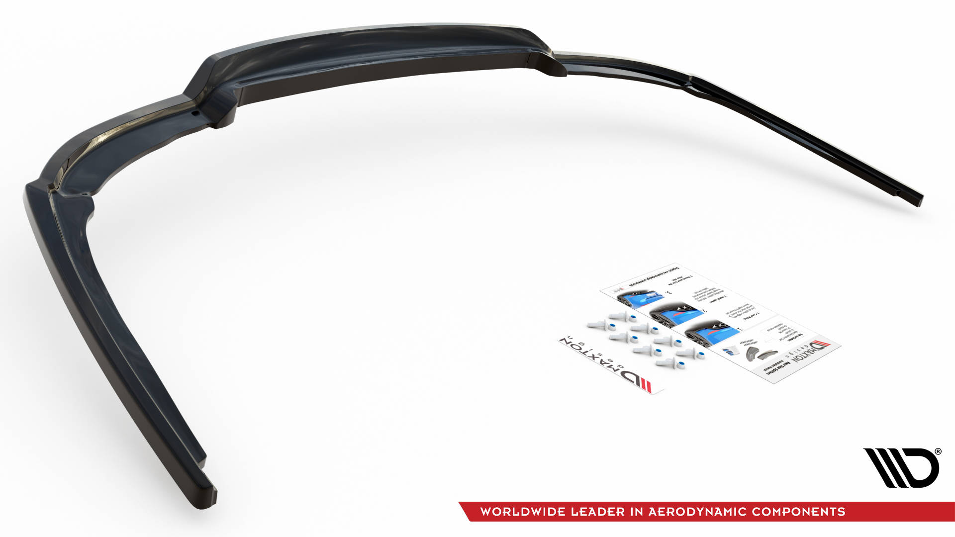 Street+ Mittlerer Diffusor RACE Heck Ansatz passend für BMW 7 M-Paket F01 schwarz Hochglanz