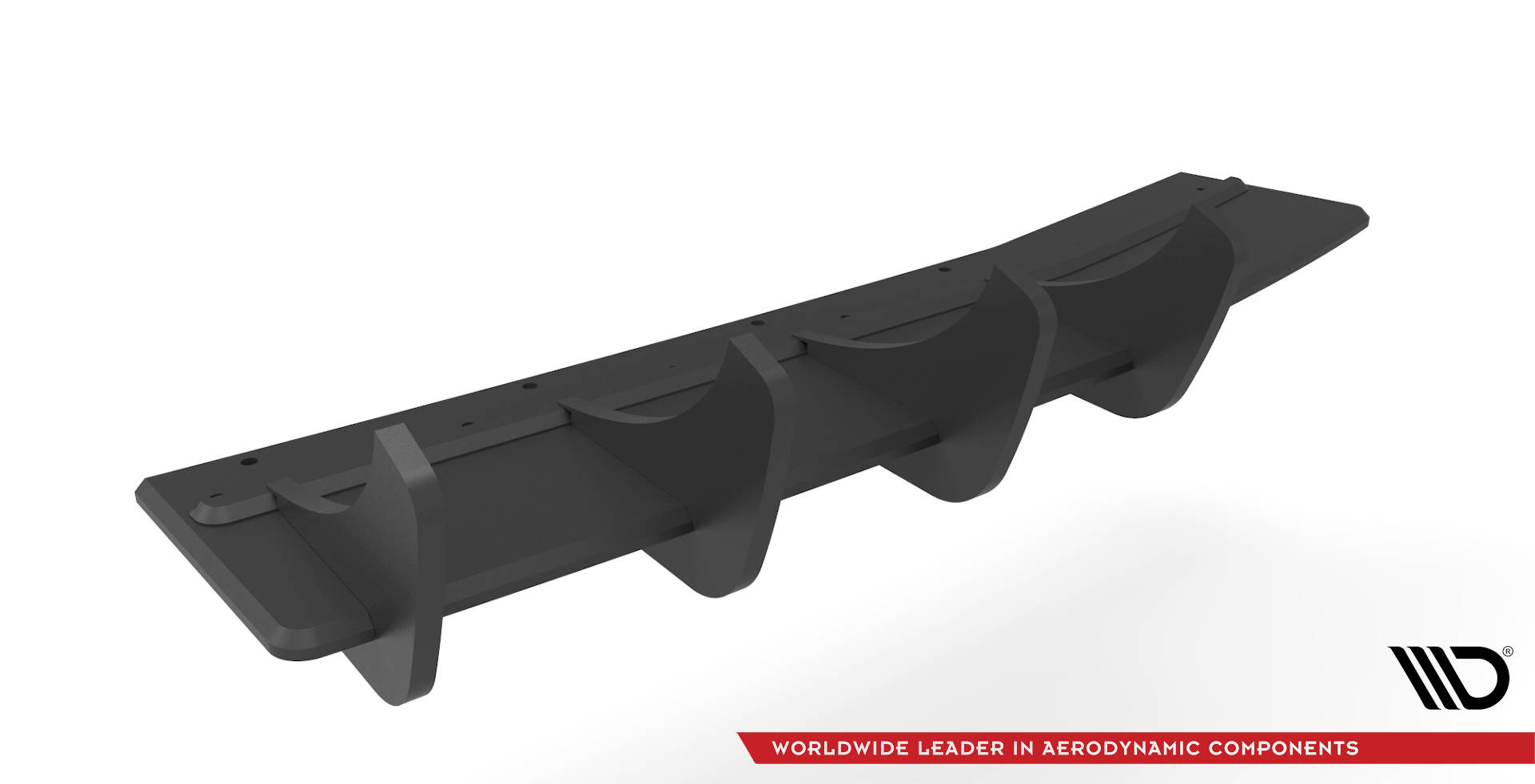 Street Pro Heckschürze Heck Ansatz Diffusor passend für Seat Ibiza CUPRA Mk3 rot