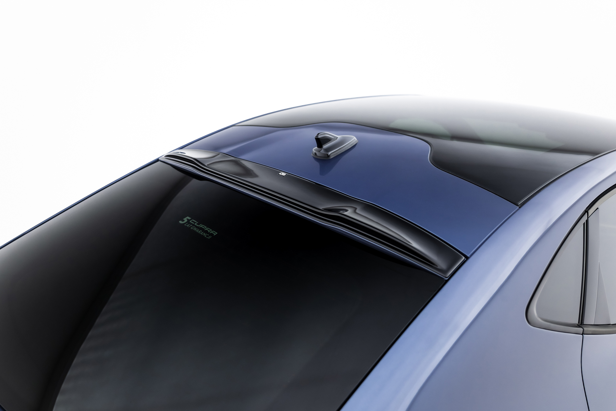 Heckscheiben Spoiler passend für CUPRA Tavascan Mk1 schwarz Hochglanz