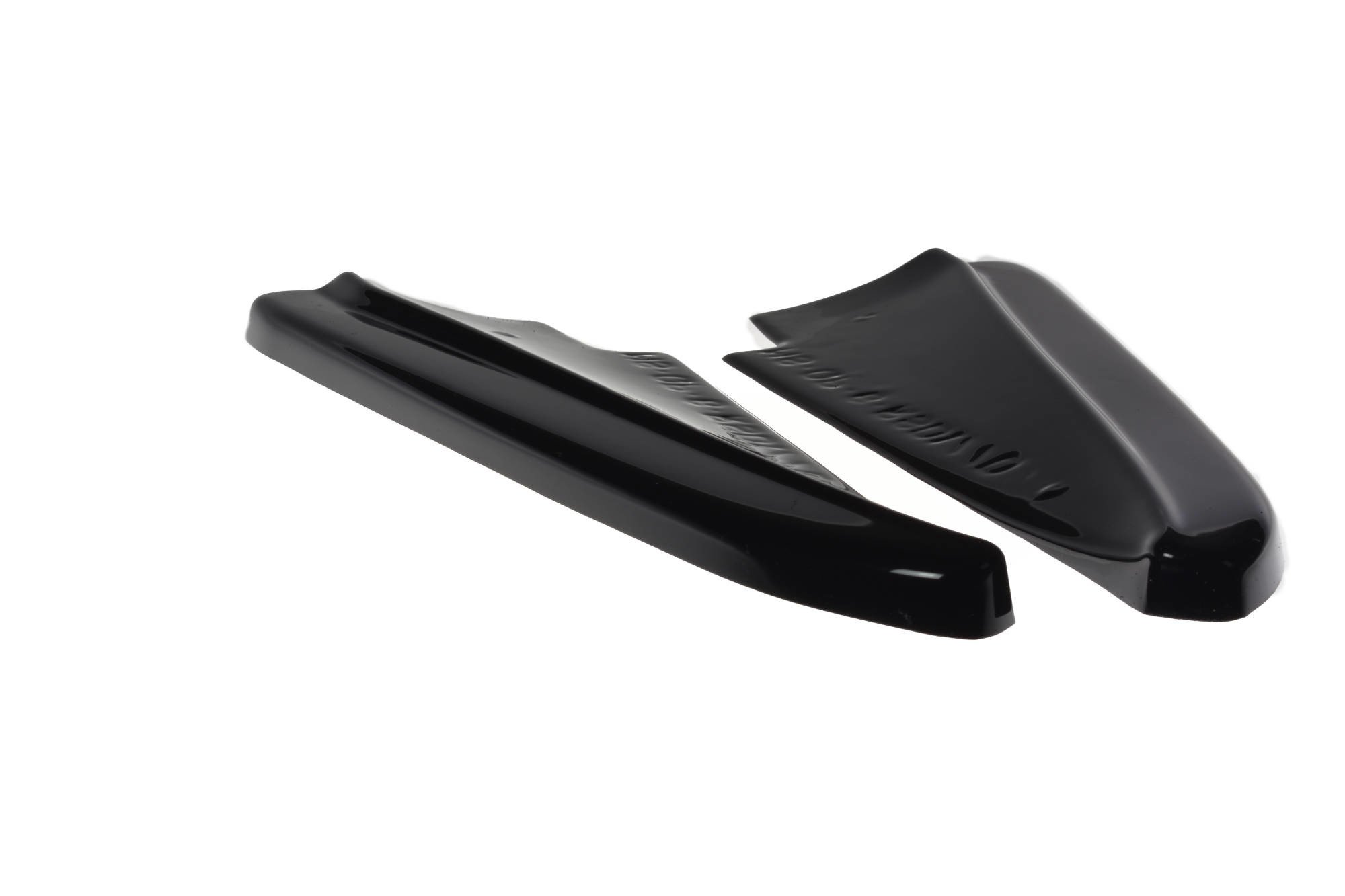 Diffusor Flaps passend für Maserati QUATTROPORTE MK.6 vor FL schwarz matt