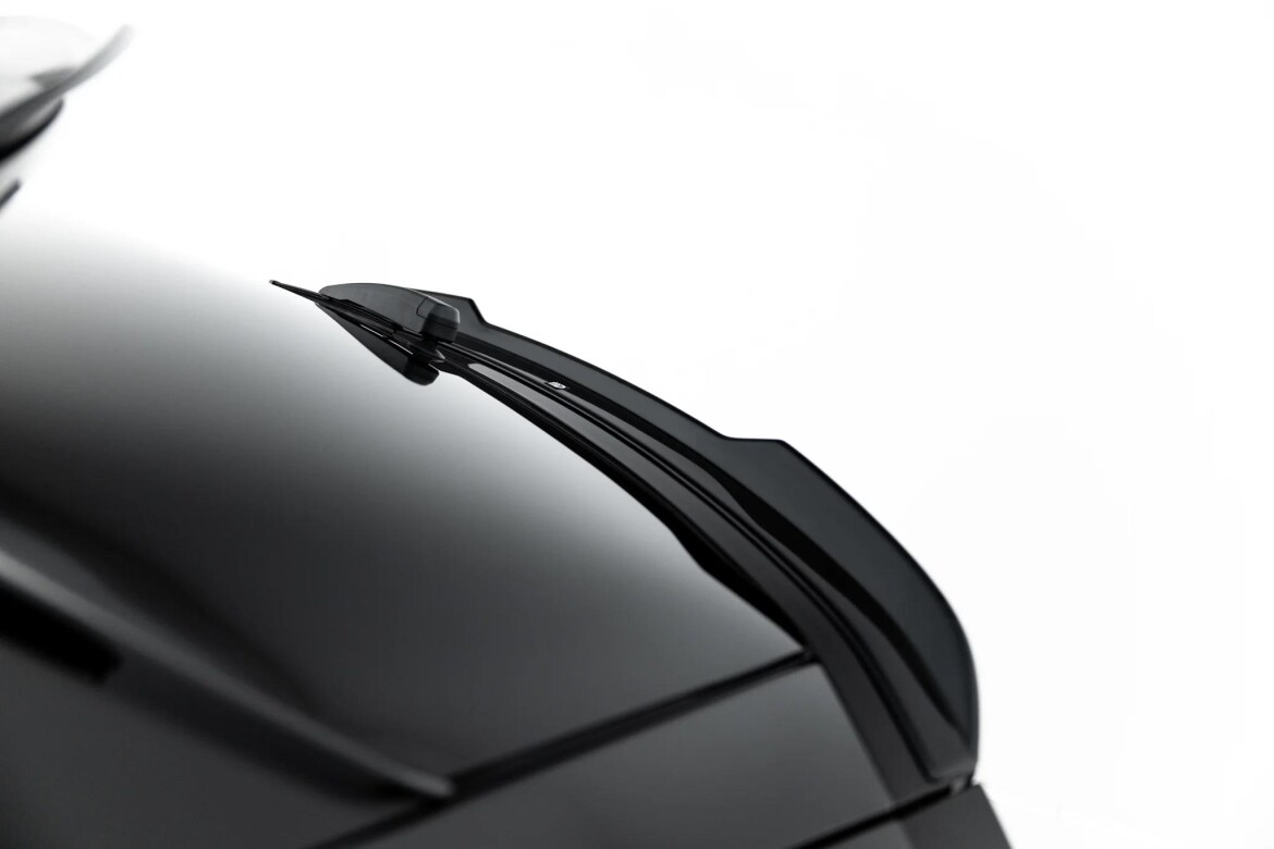 Unterer Heckspoiler Lippe passend für Alfa Romeo Junior Mk1 schwarz Hochglanz
