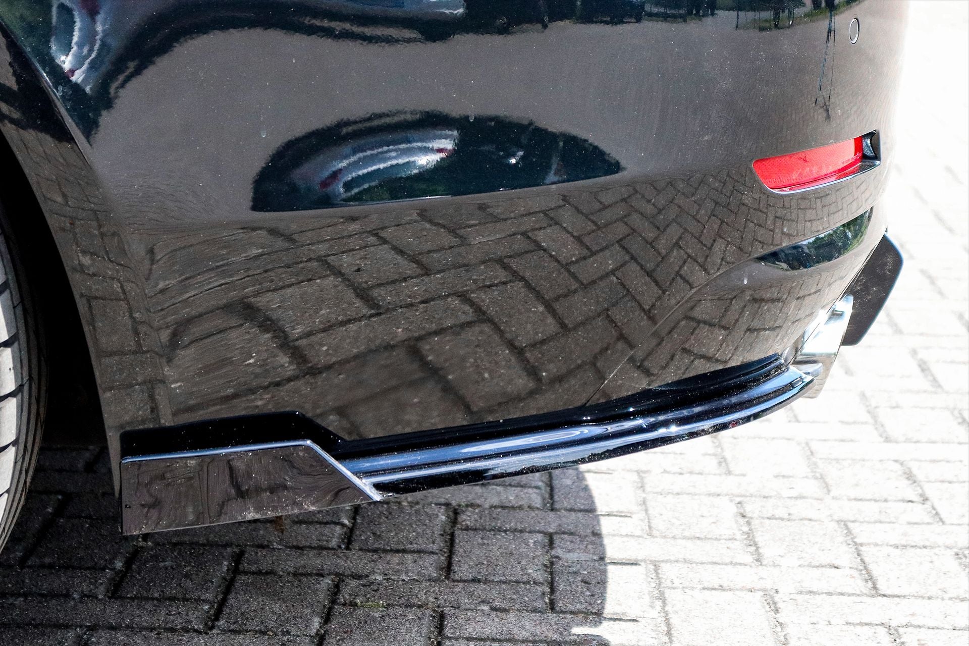 Heckansatz Seitenteile mit Wings passend für BMW 4er F32 F33 F36 OEM Optik