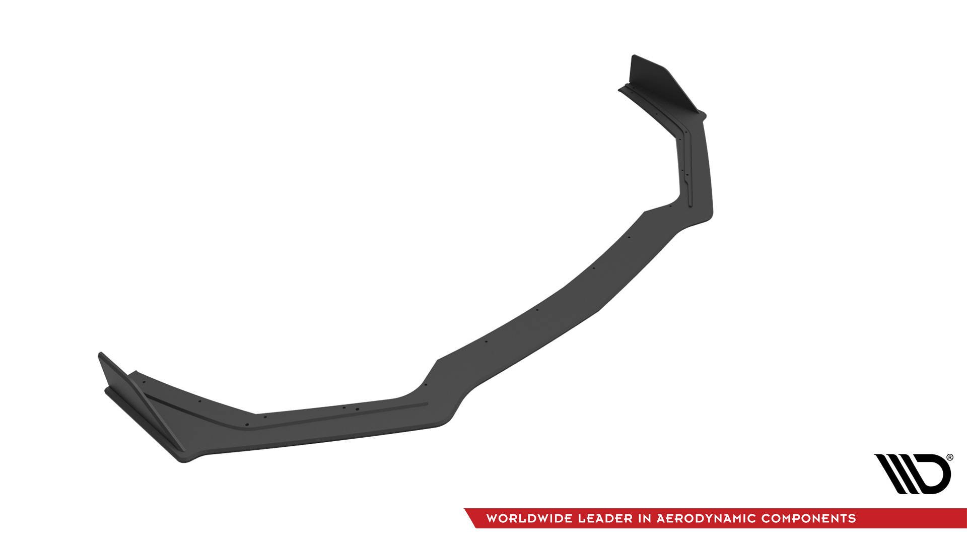Street Pro Spoilerlippe Front Ansatz V.2 passend für Ford Mustang GT MK6 FL rot