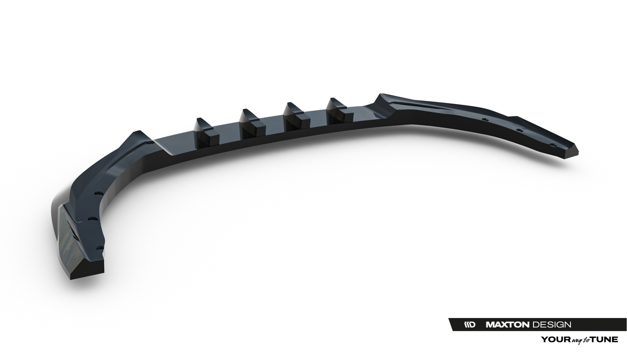 Frontlippe V.2 passend für MG 3 Mk1 schwarz Hochglanz