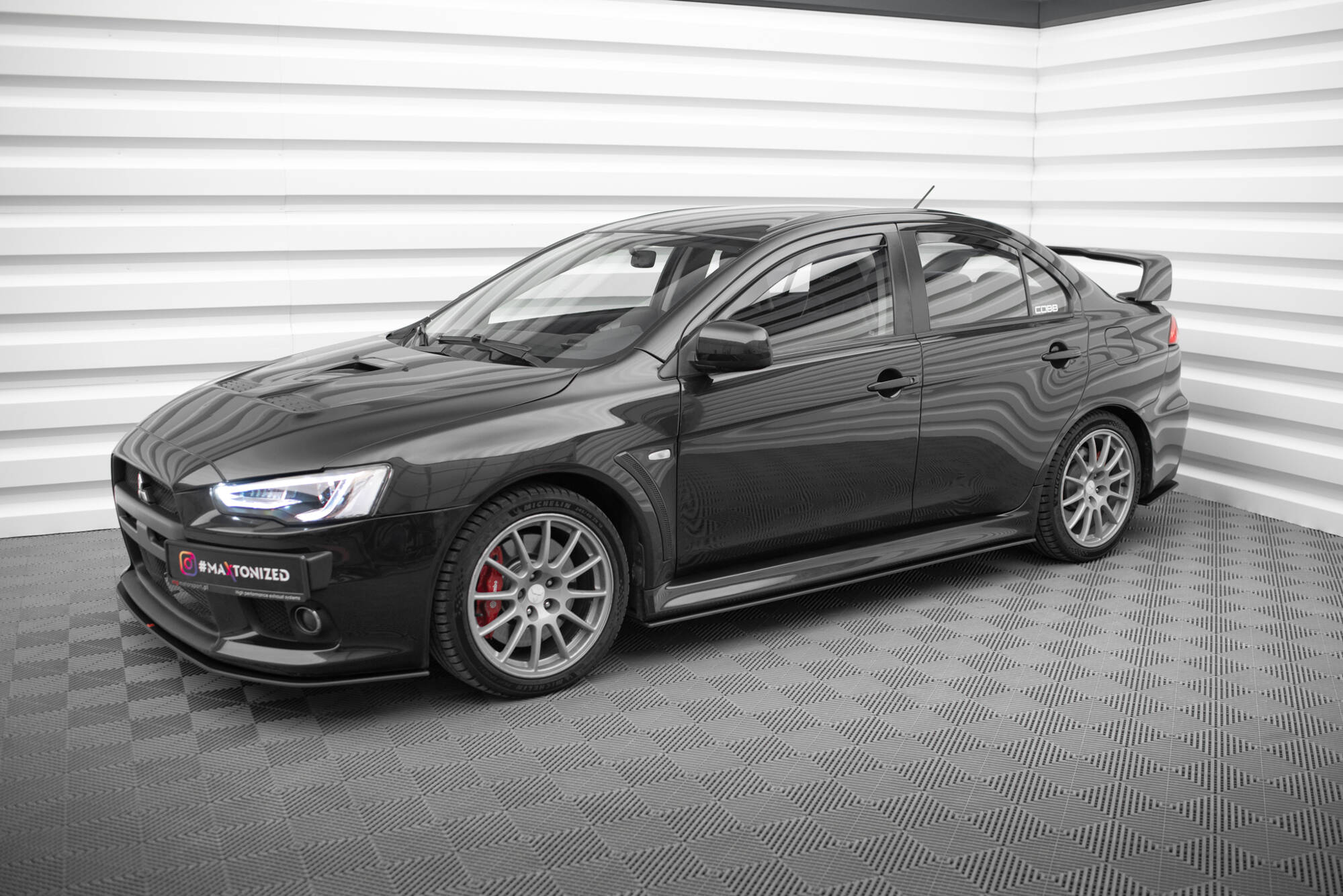 Street Pro Seitenschweller Leisten passend für Mitsubishi Lancer EVO X