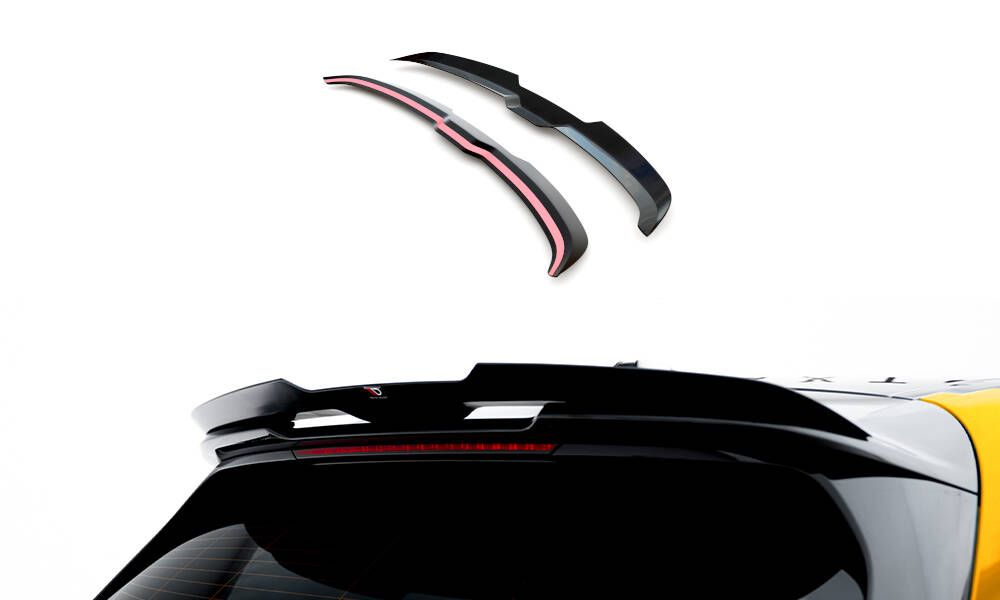 Heck Spoiler Aufsatz Abrisskante V.3 passend für BMW 1er M-Paket F70 schwarz Hochglanz
