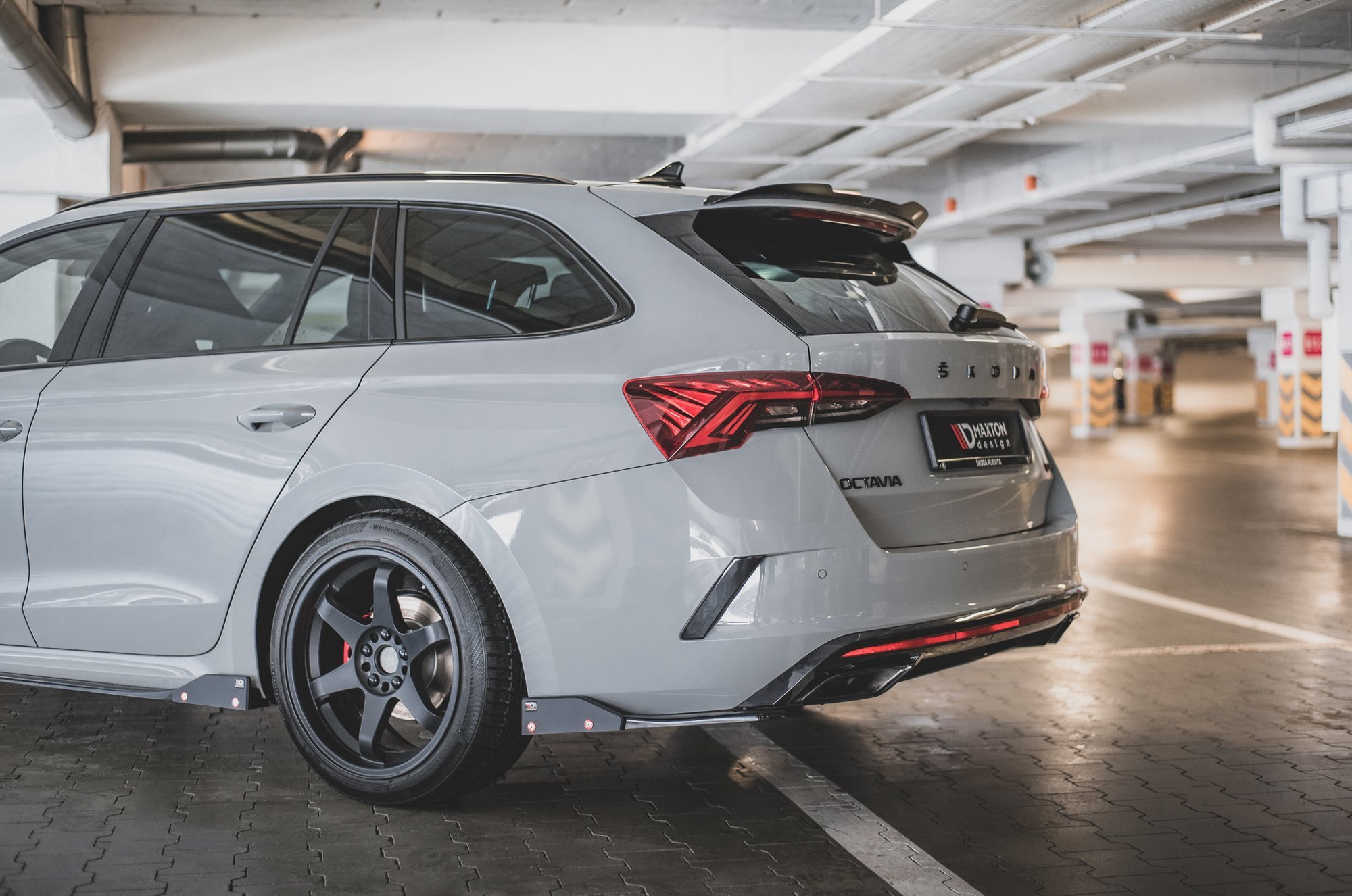 Street+ Heck Ansatz Flaps V.2 passend für Skoda Octavia RS Combi / Liftback Mk4 / Mk4 FL