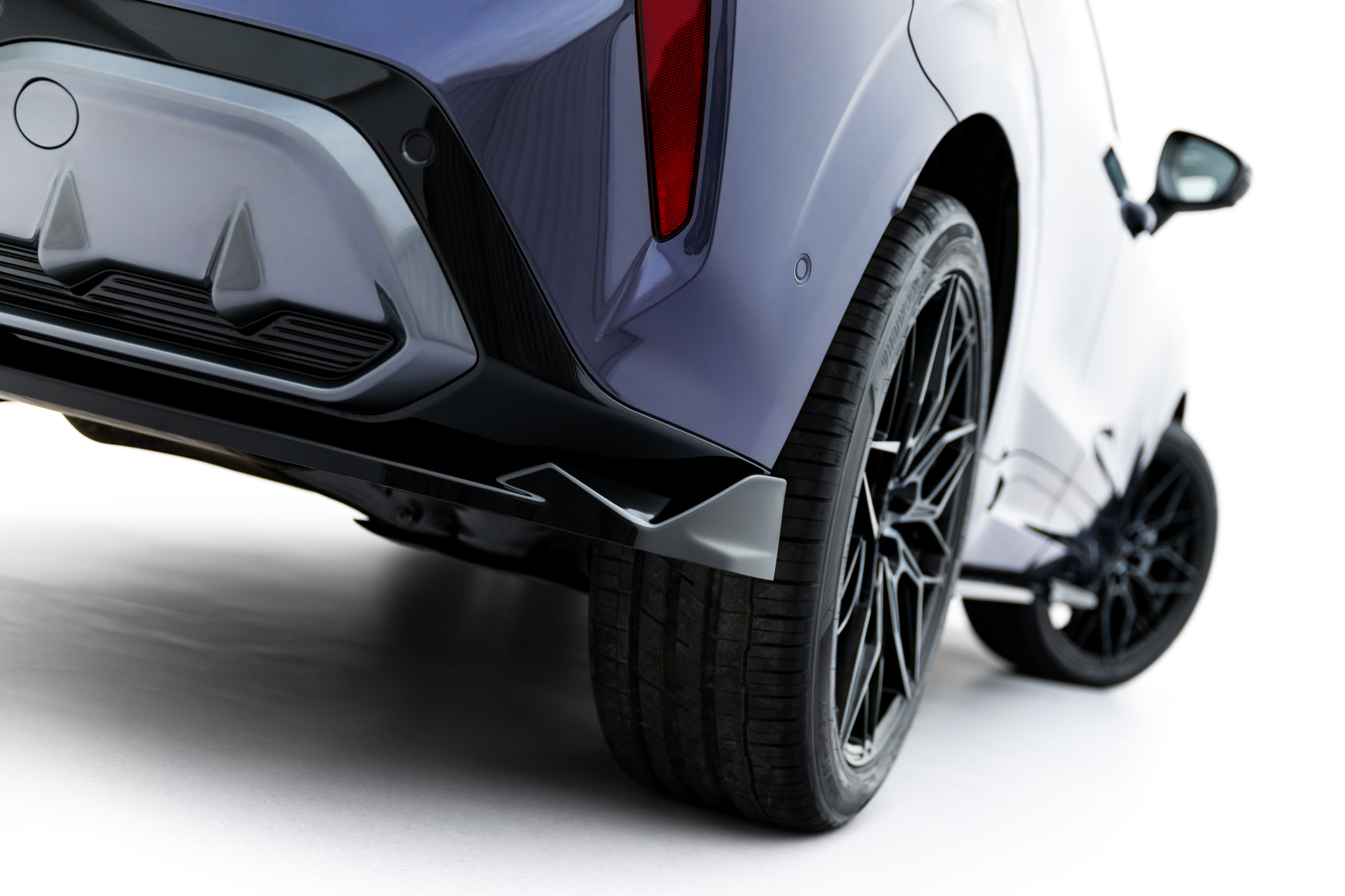 Diffusor Heckansatz V.1 passend für CUPRA Terramar Mk1 schwarz Hochglanz