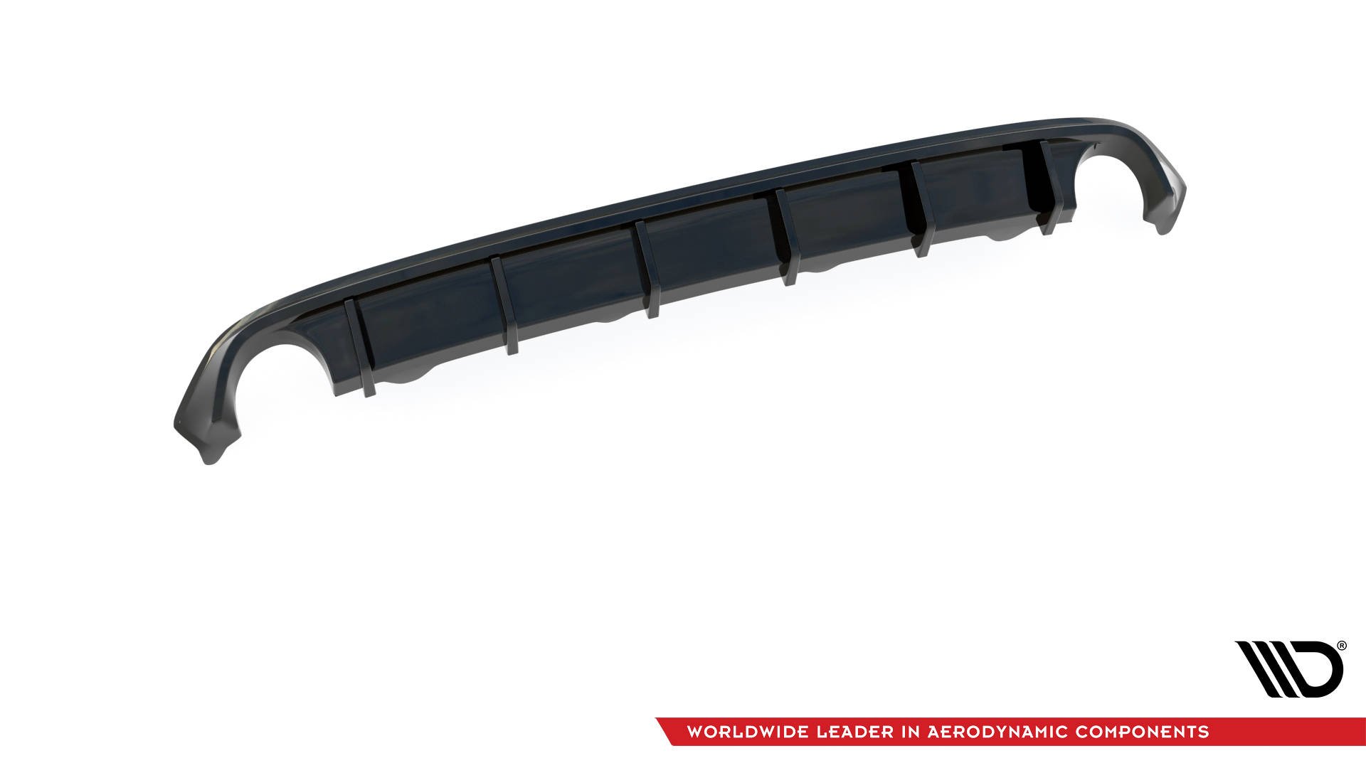 Street+ Heck Ansatz Diffusor passend für BMW 3er G20 / G21 schwarz Hochglanz