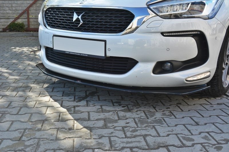 Street+ Spoilerlippe Front Ansatz V.2 passend für CITROEN DS5 FL schwarz matt