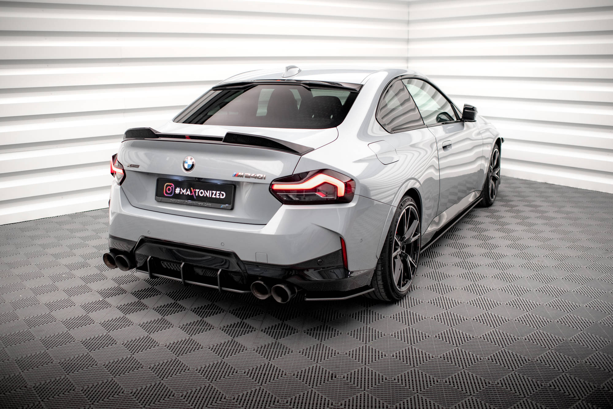 Street Pro Heck Ansatz Flaps passend für BMW 2 Coupe M240i G42