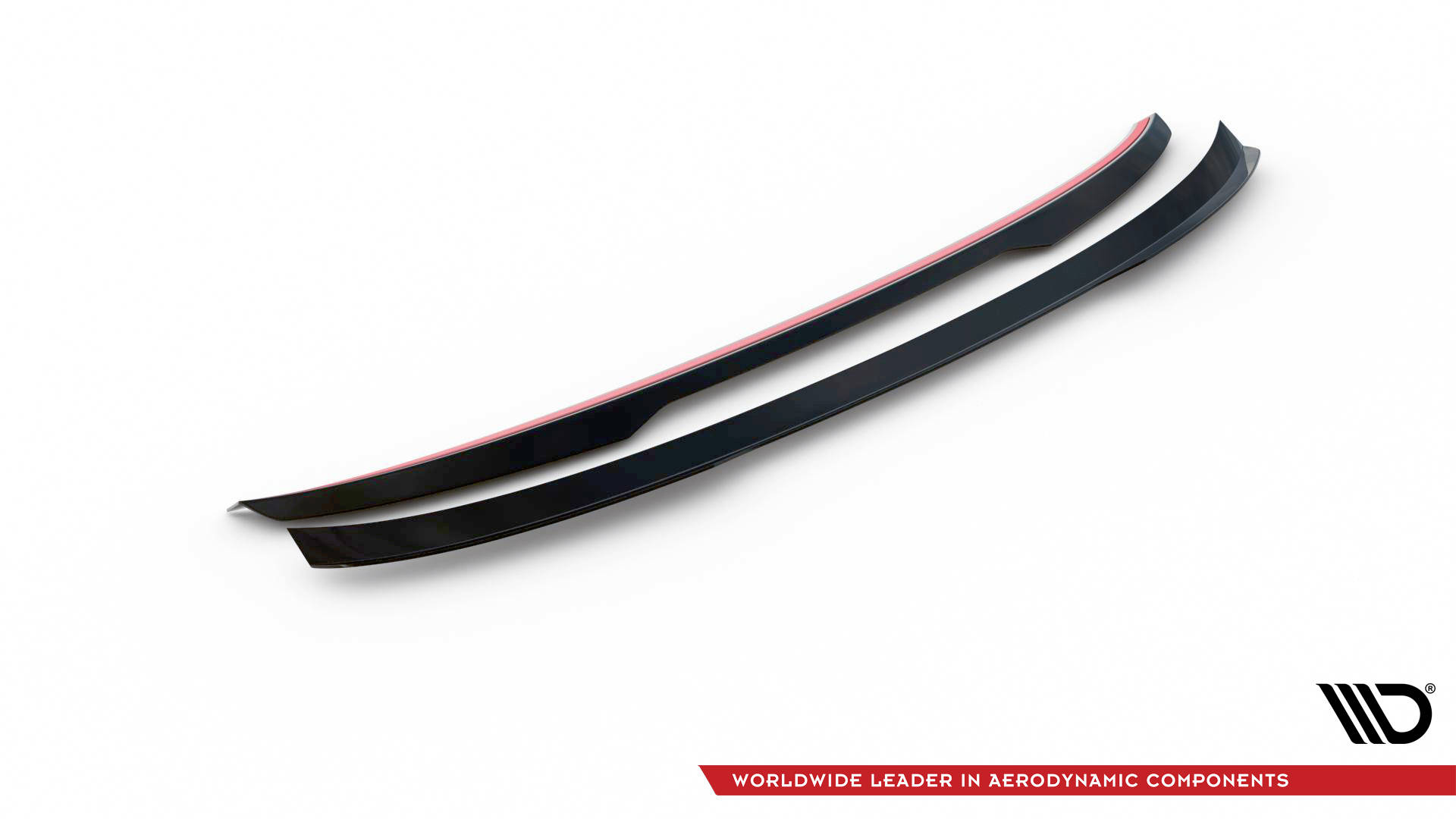 Heck Spoiler Aufsatz Abrisskante passend für Audi A3 S-Line Limousine / S3 Limousine 8Y FL schwarz Hochglanz