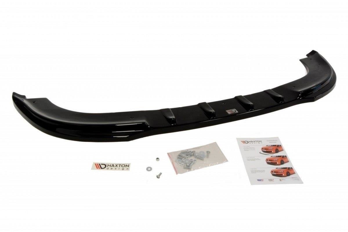 Front Ansatz für VW Touran Mk1 schwarz Hochglanz