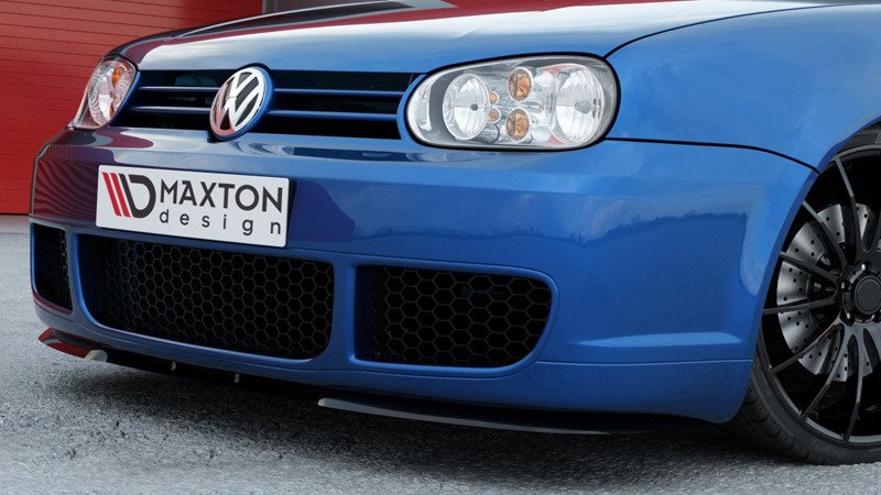 Front Ansatz für Cupra Look VW Golf IV R32 schwarz Hochglanz