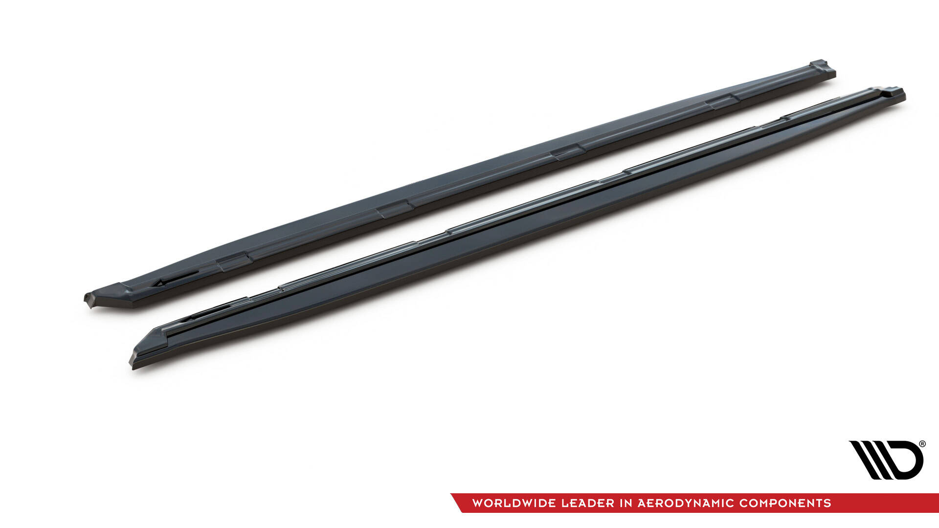Seitenschweller Ansatz für Skoda Kodiaq Sportline/RS Mk1 / Mk1 Facelift schwarz Hochglanz