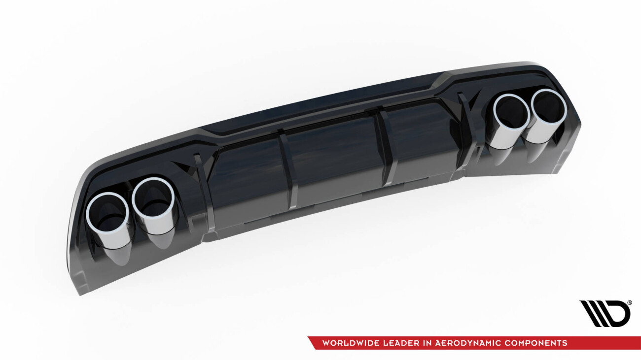 Heckansatz Diffusor + Endrohre passend für CUPRA Formentor Mk1