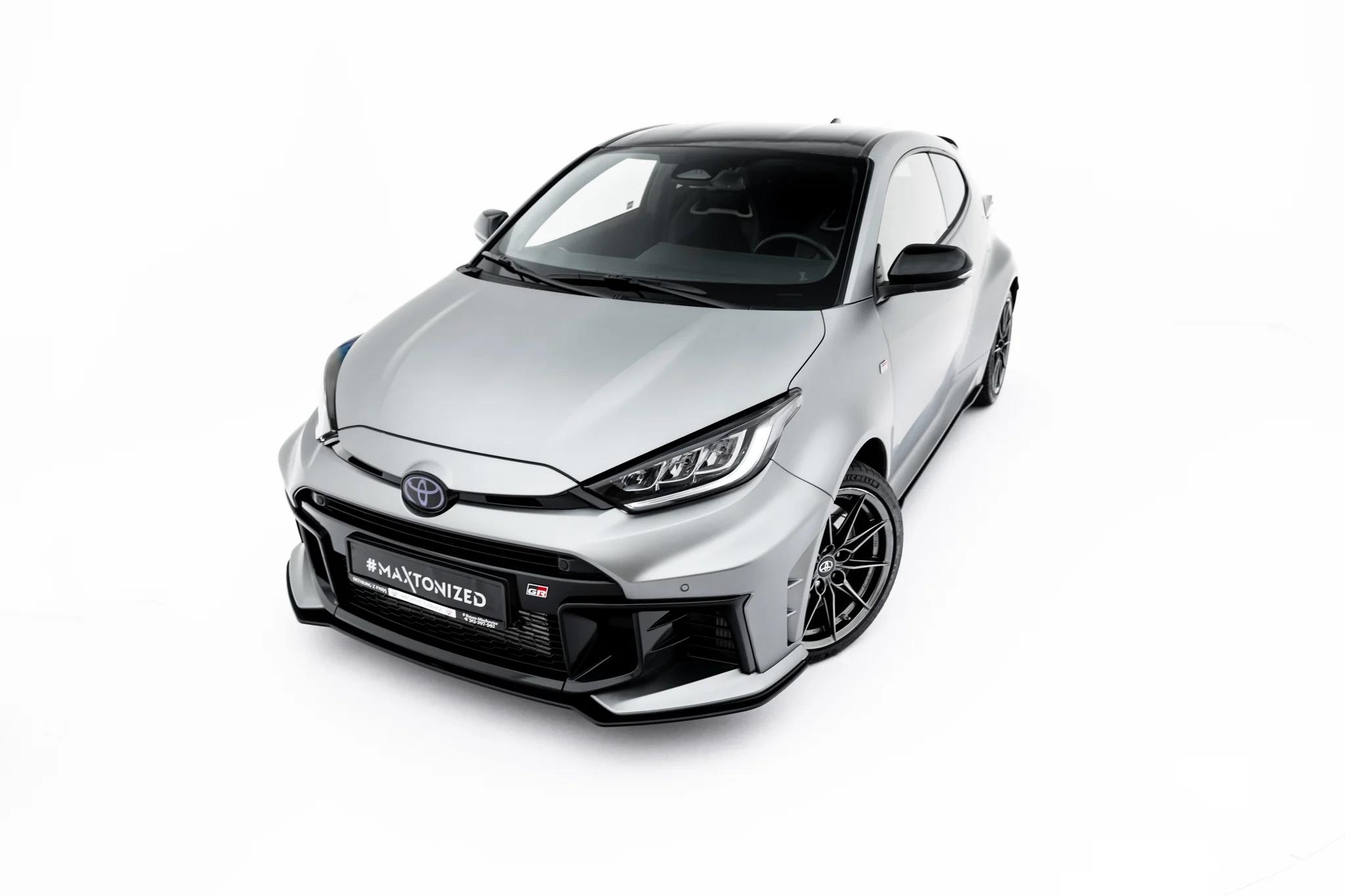 Frontlippe passend für Toyota GR Yaris Mk4 Facelift roter Kern