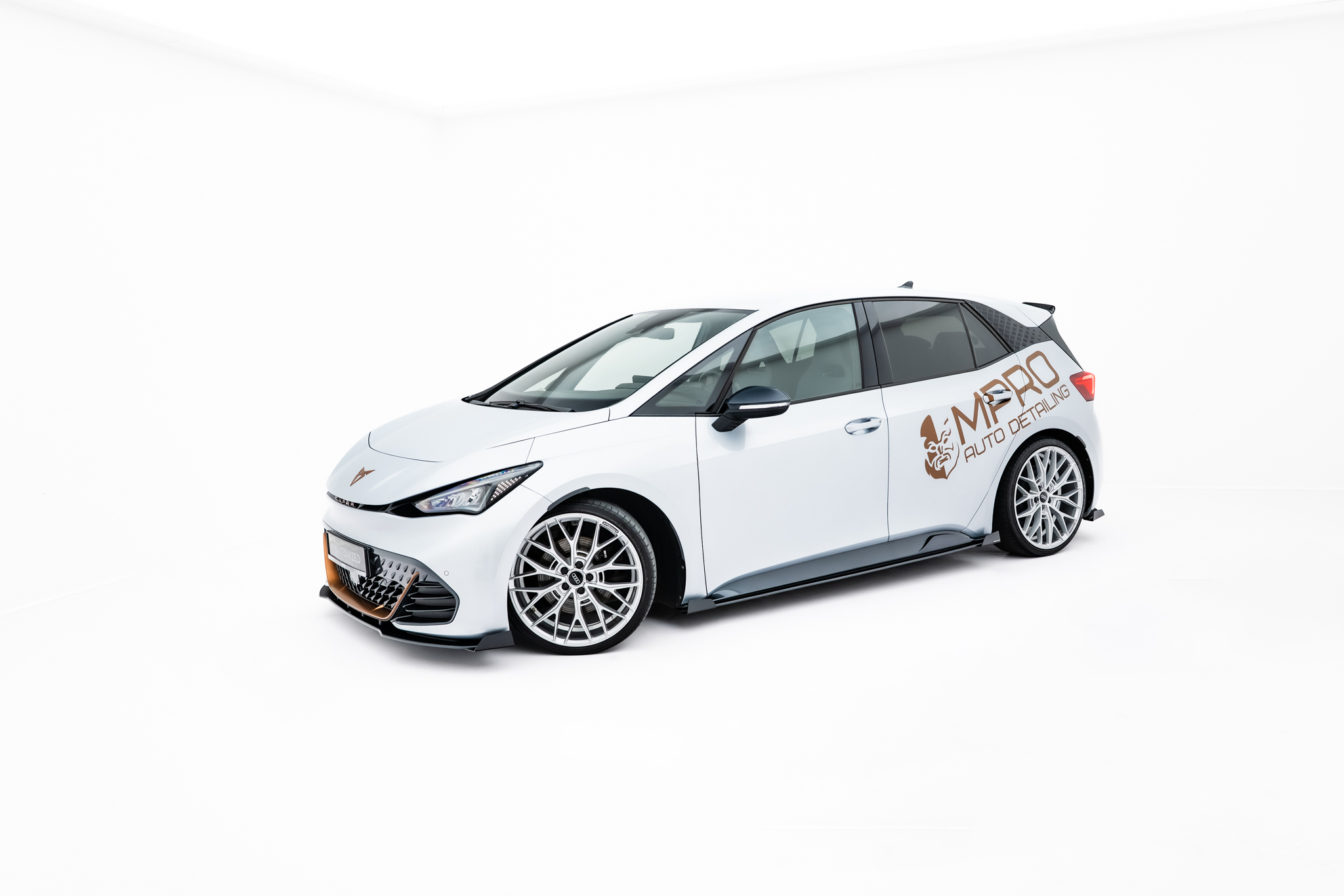 Seitenschweller Flaps passend für CUPRA Born Mk1 schwarz Hochglanz