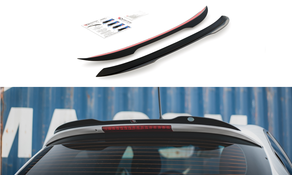 Heck Spoiler Aufsatz Abrisskante V.2 passend für Alfa Romeo Giulietta schwarz Hochglanz