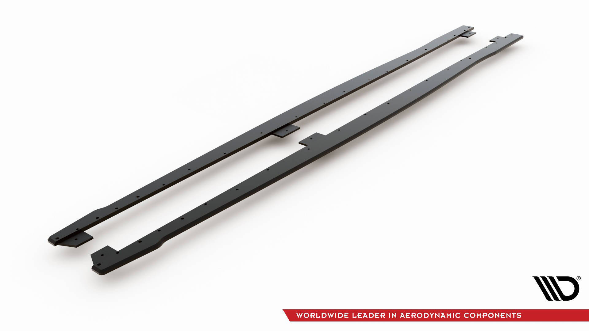 Street Pro Seitenschweller Leisten V.2 passend für BMW 1er F20 M135i / M140i / M-Paket rot