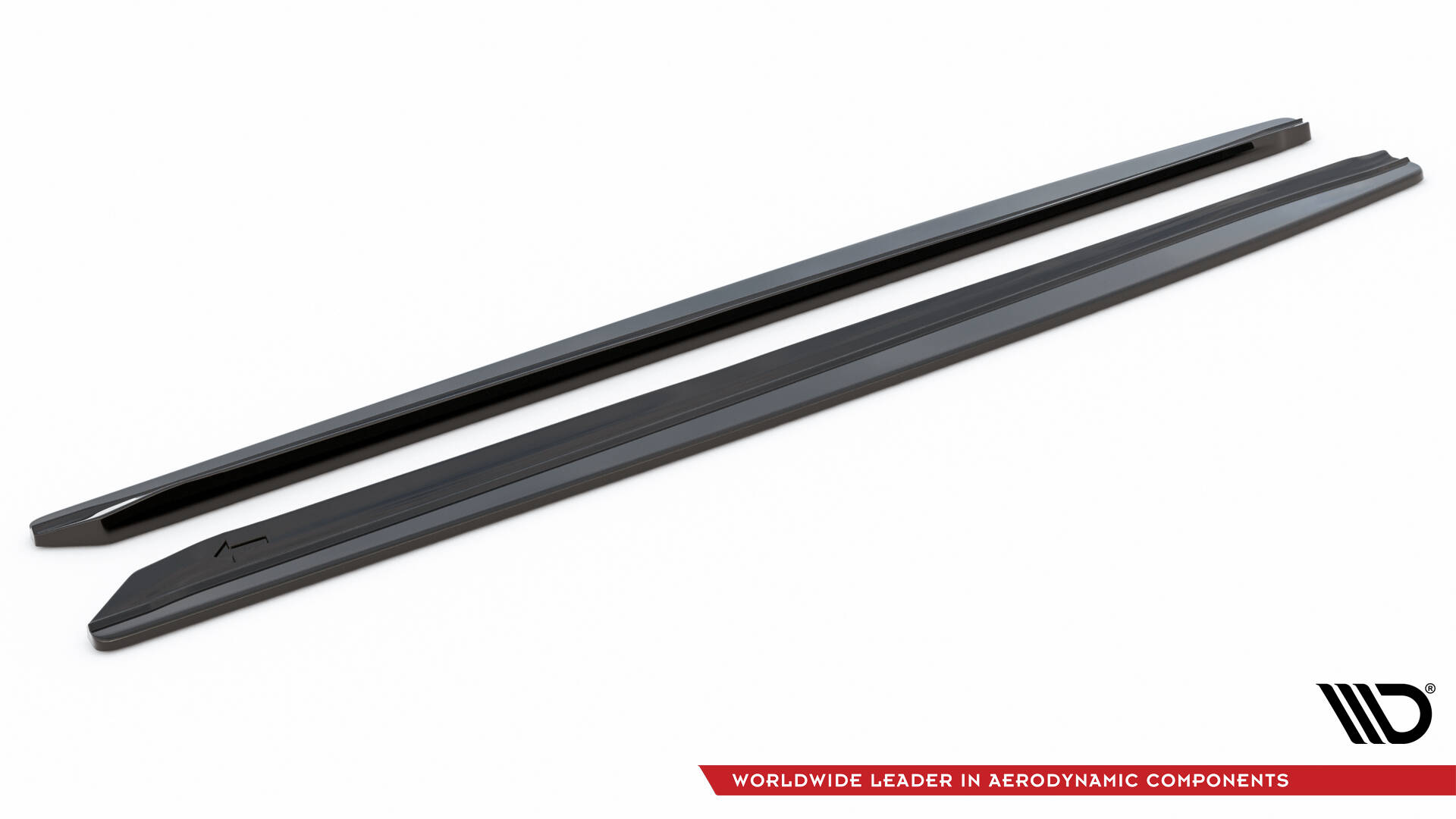Street+ Seitenschweller Leisten passend für Skoda Superb Liftback / Combi Mk3 schwarz Hochglanz