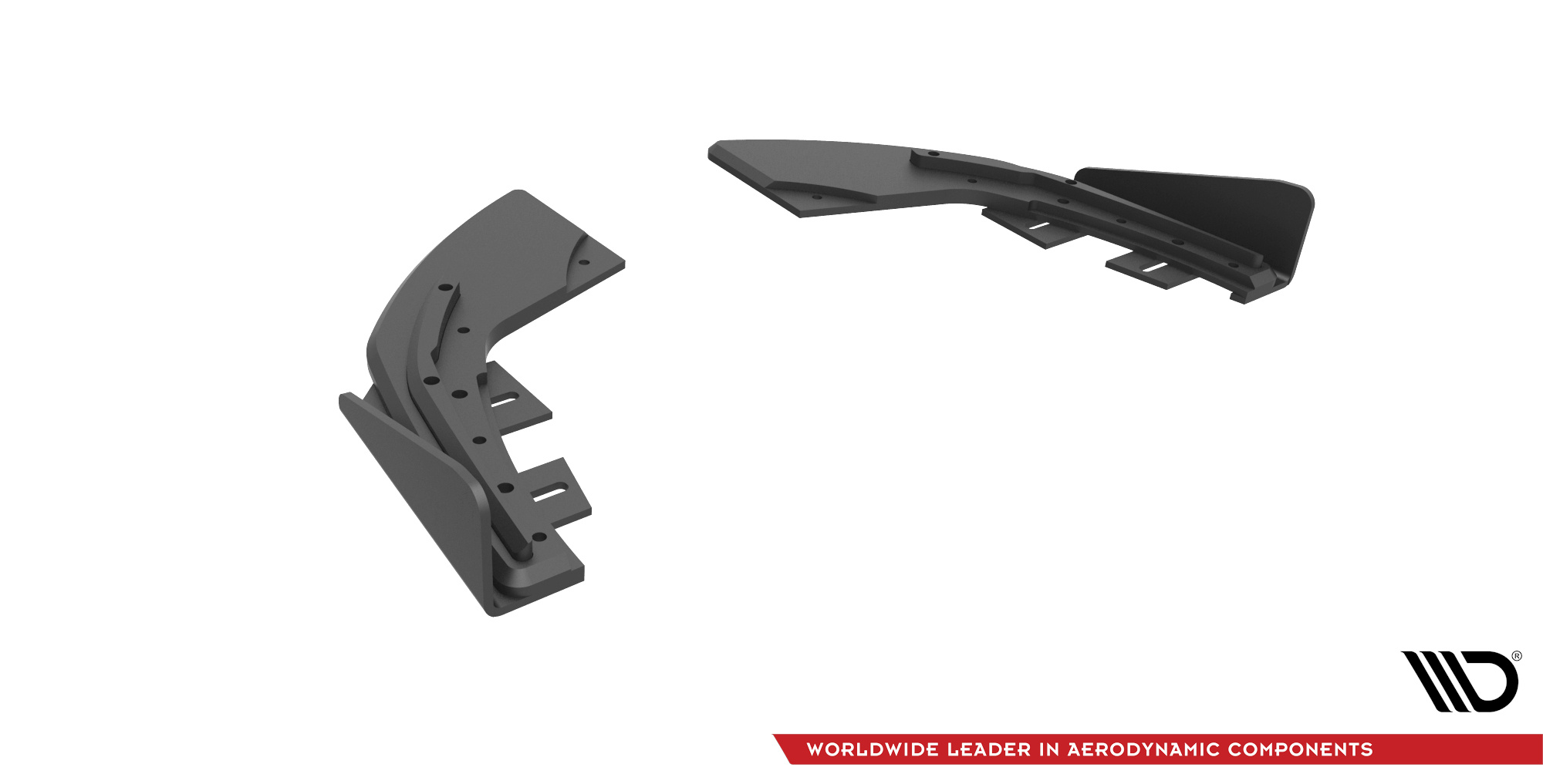 Street Pro Heck Ansatz Flaps passend für Audi S3 Sportback 8V FL schwarz Hochglanz