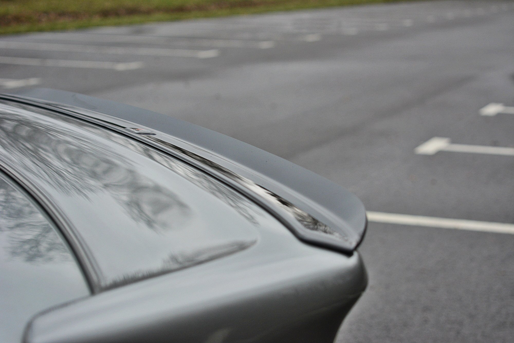 Heckspoiler Lippe passend für INFINITI G35 Coupe schwarz Hochglanz