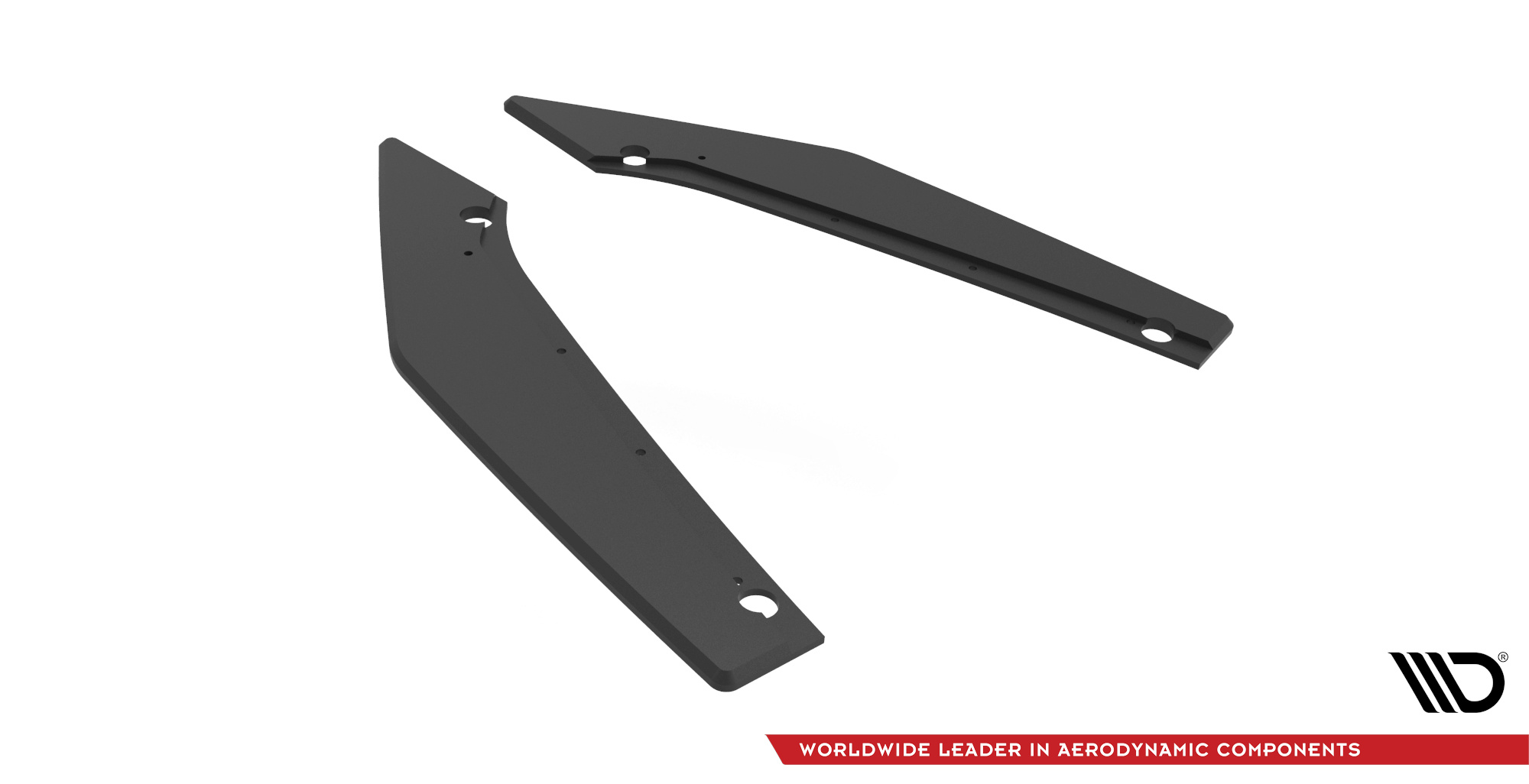 Diffusor Flaps passend für CUPRA Leon ST Mk1 schwarz matt