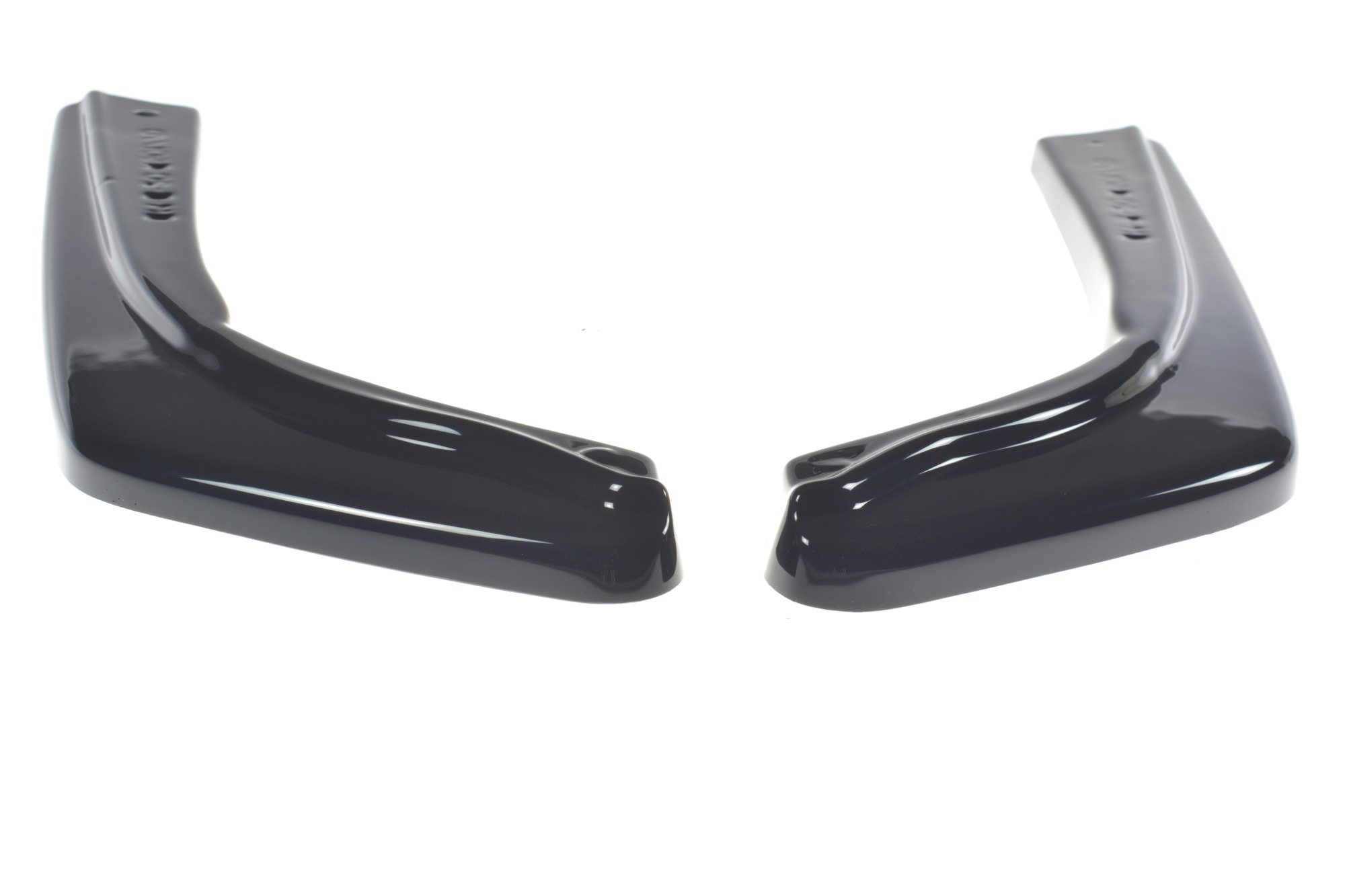 Heck Ansatz Flaps Diffusor für BMW 3er M-Paket G20 schwarz Hochglanz