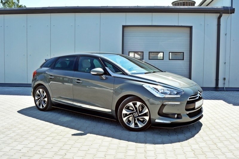 Street+ Seitenschweller Leisten passend für CITROEN DS5 FL PREFACE Carbon Look