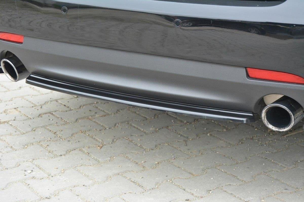 Diffusor Heckansatz passend für Saab 9-3 Aero Mk2 FL schwarz Hochglanz