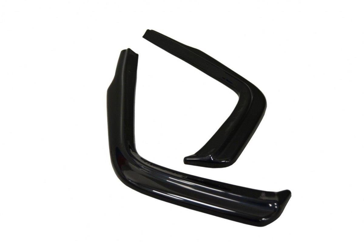 Heck Ansatz Flaps Diffusor für Lexus GS Mk4 Facelift T schwarz Hochglanz