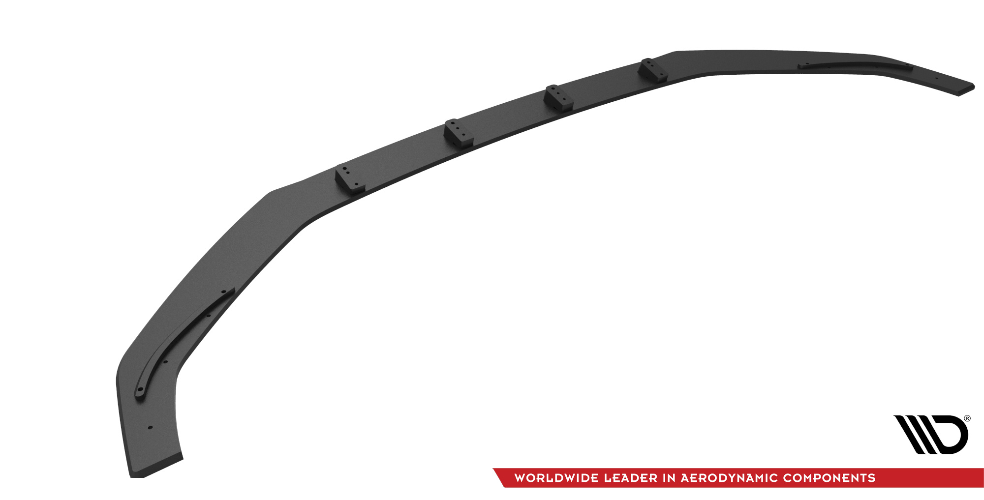 Street Pro Spoilerlippe Front Ansatz passend für Audi A5 S-Line / S5 Coupe / Sportback F5 rot