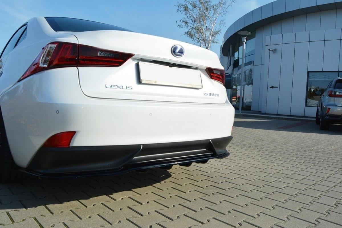 Heckansatz Lexus IS Mk3 H DTM LOOK schwarz Hochglanz