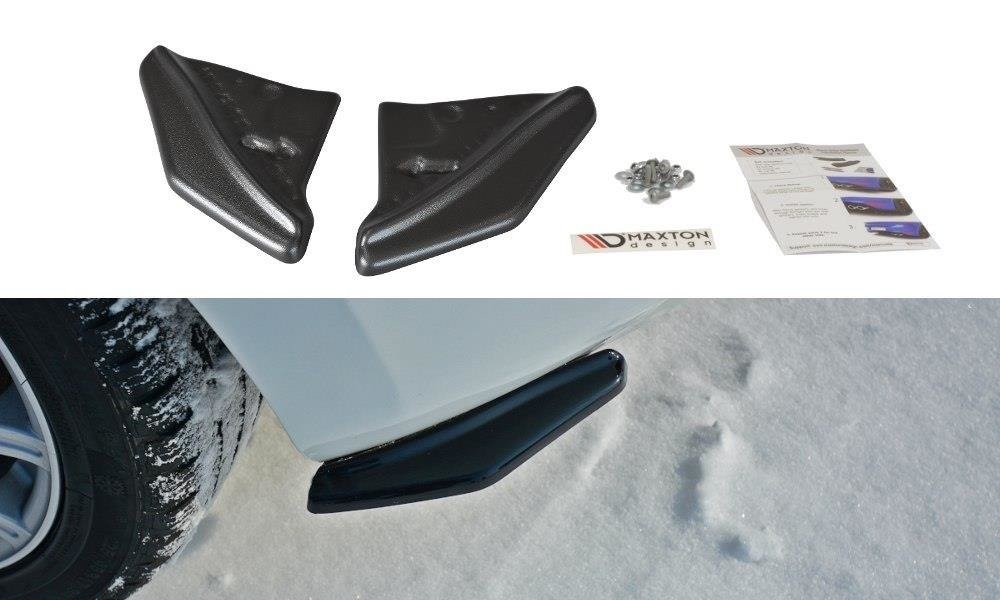 Street+ Heck Ansatz Flaps passend für Kia CEE"D / PRO CEE"D GT MK2 schwarz Hochglanz