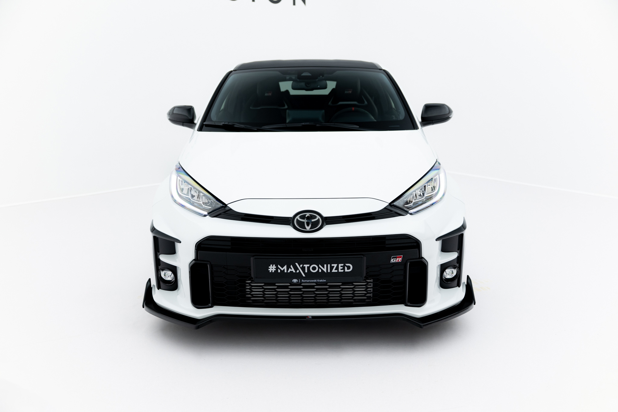Street+ Spoilerlippe Front Ansatz V.3 + Flaps passend für Toyota GR Yaris Mk4
