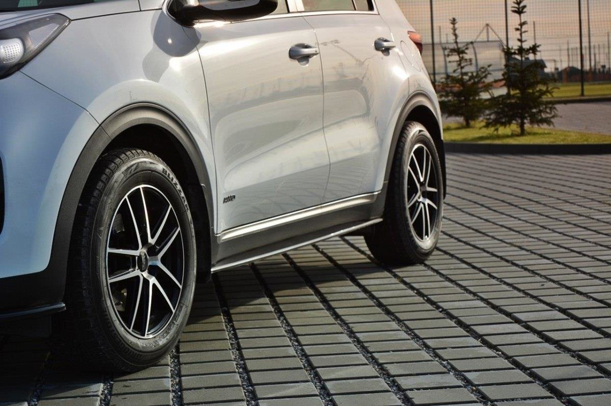 Street+ Seitenschweller Leisten passend für Kia Sportage mk4 GT-Line Carbon Look