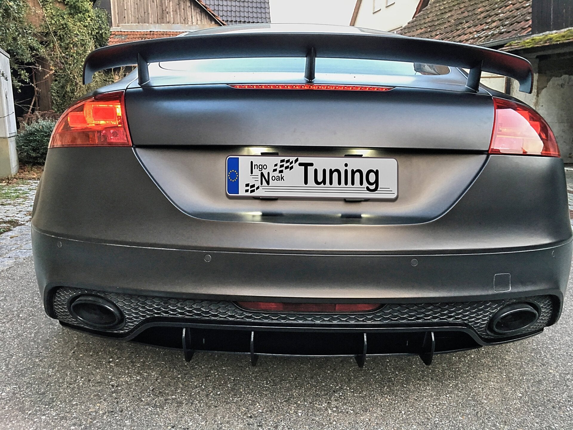Racing Heckansatz Diffusor für Audi TT RS 8J Coupe