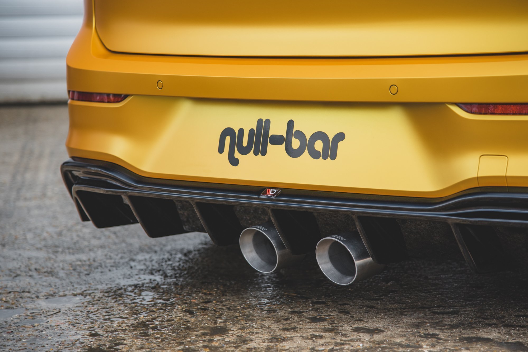 Diffusor Heck Ansatz für VW Golf Mk8 R32 Look