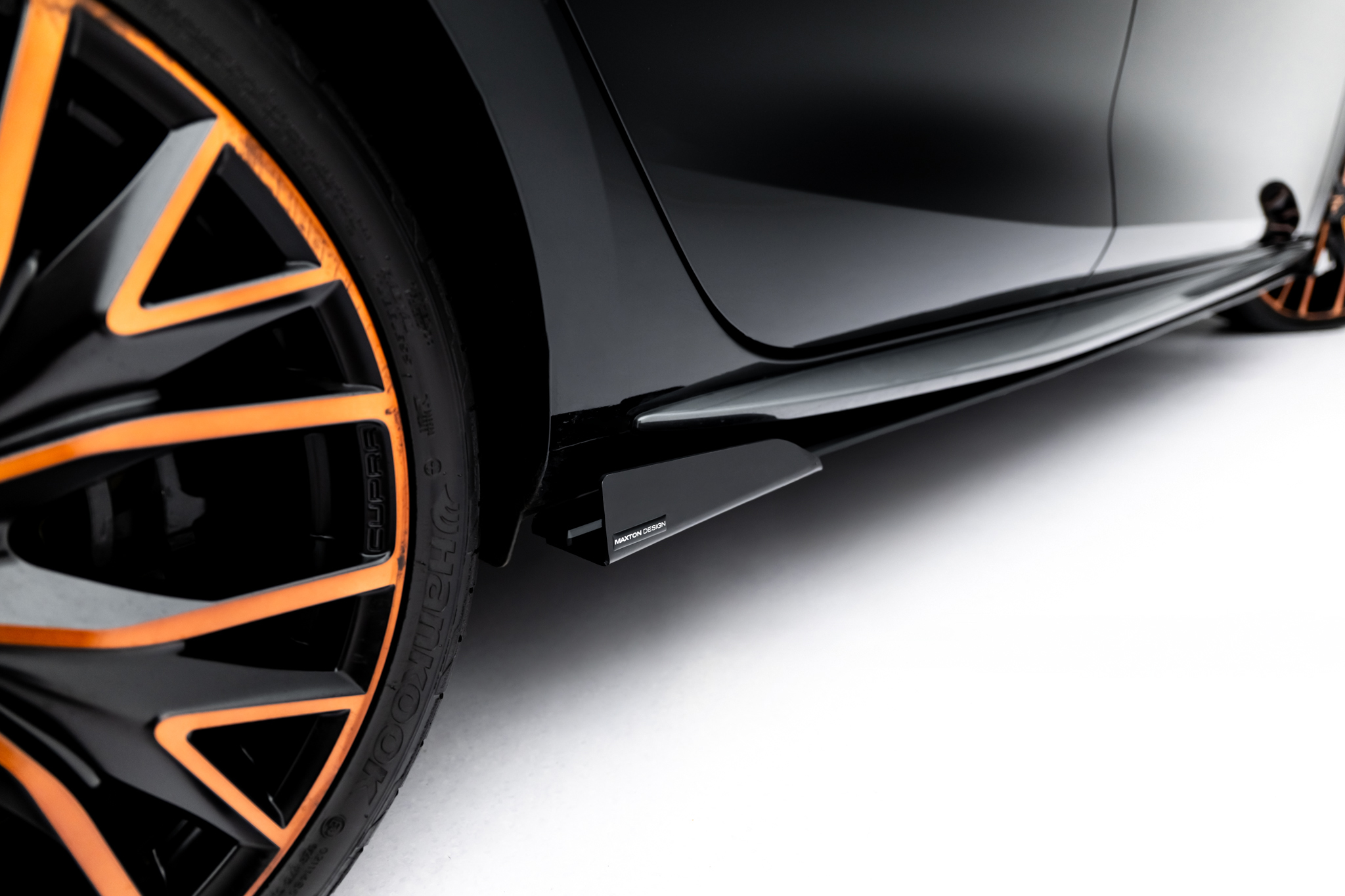 Seitenschweller Flaps passend für CUPRA Leon ST / Hatchback Aero Mk1 / Mk1 FL schwarz Hochglanz