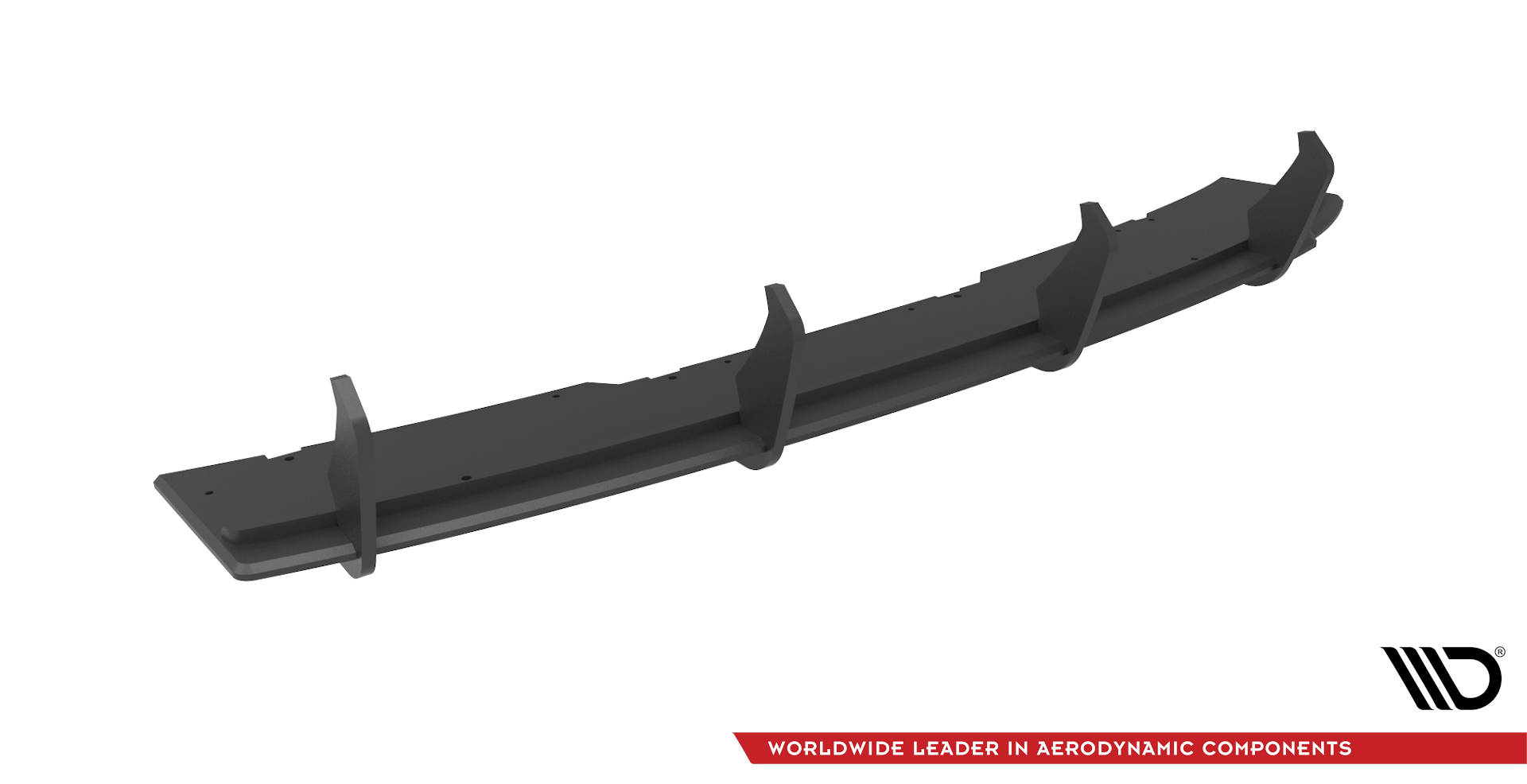 Street Pro Heckschürze Heck Ansatz Diffusor passend für Audi A4 Avant B9 rot