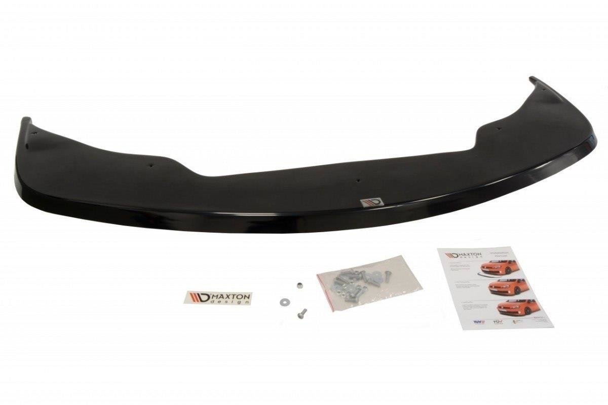 Street+ Spoilerlippe Front Ansatz passend für Porsche 911 GT3 996 schwarz Hochglanz