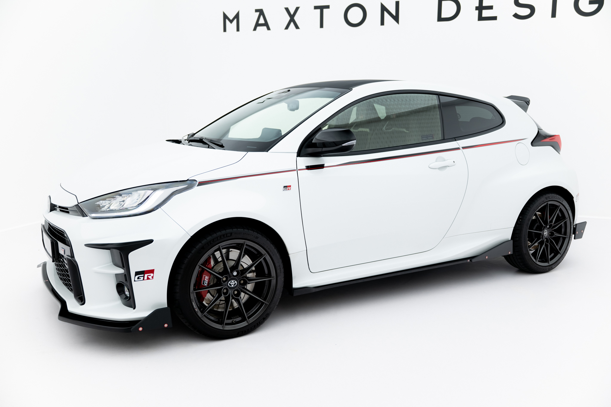 Street+ Seitenschweller Leisten V.2 + Flaps passend für Toyota GR Yaris Mk4