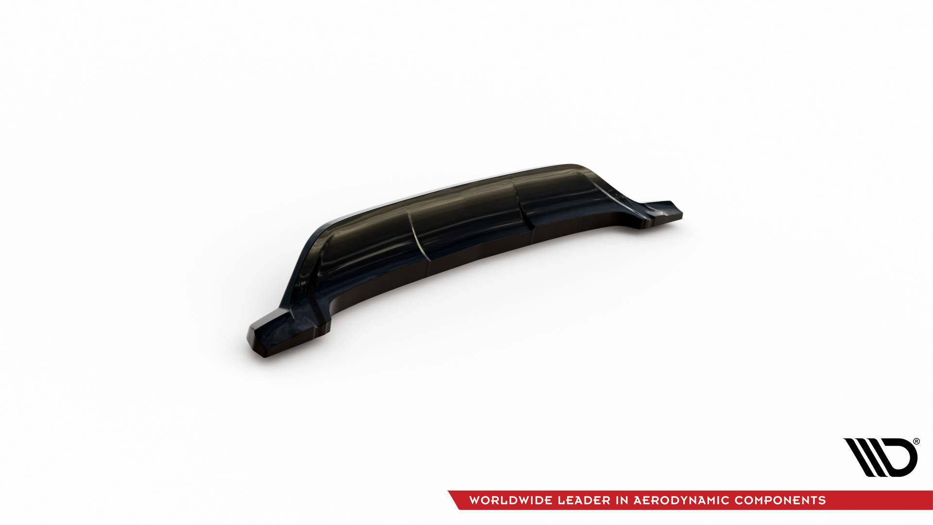 Street+ Mittlerer Diffusor RACE Heck Ansatz passend für BMW X3 M40i / M40d G01 schwarz Hochglanz
