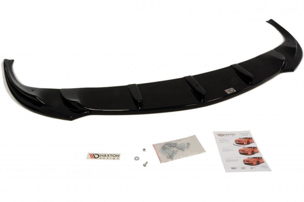 Street+ Spoilerlippe Front Ansatz V.1 passend für Alfa Romeo 159 schwarz Hochglanz