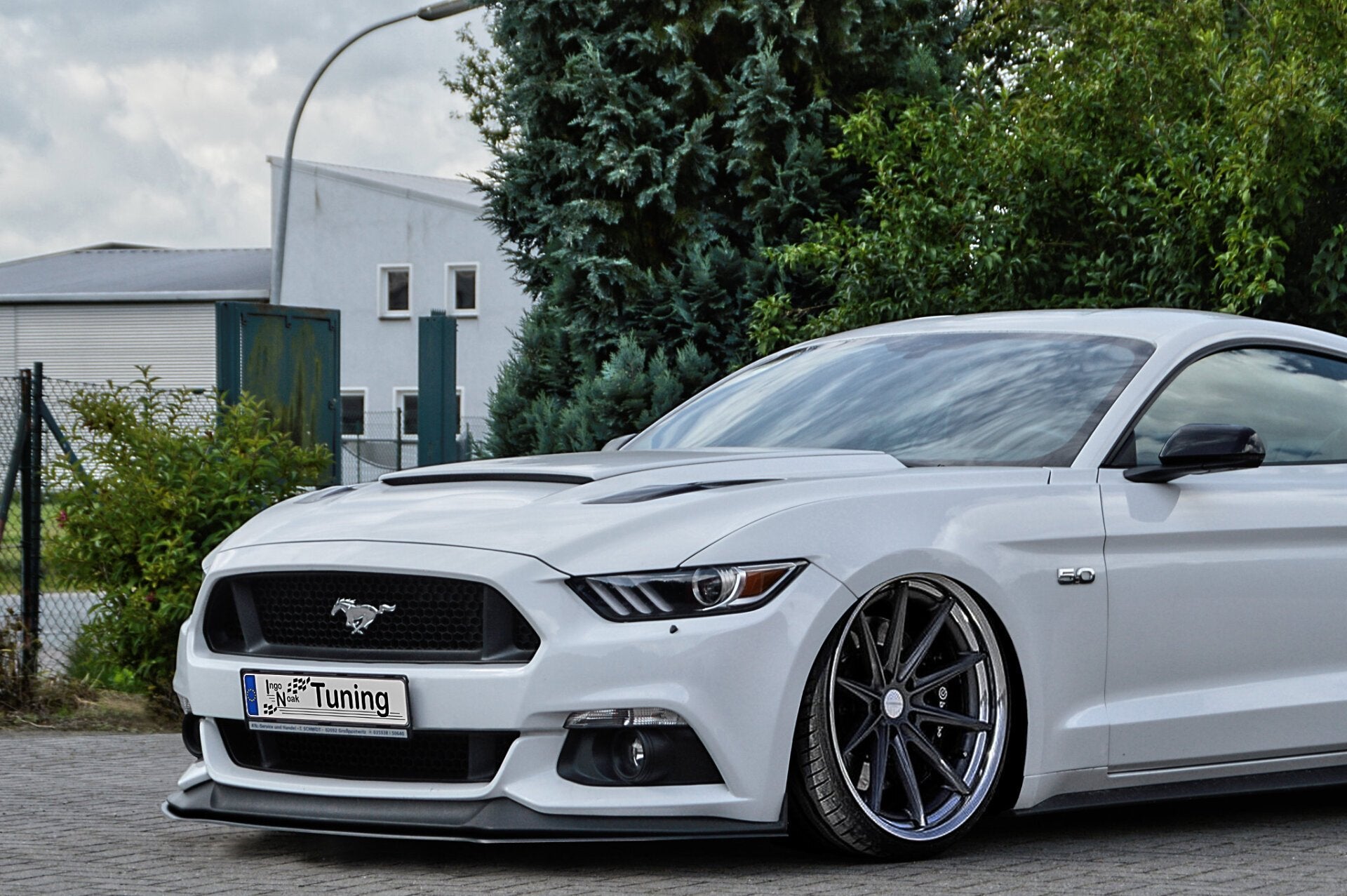 Bodykit für Ford Mustang GT 2014-2017 Schwarz Matt