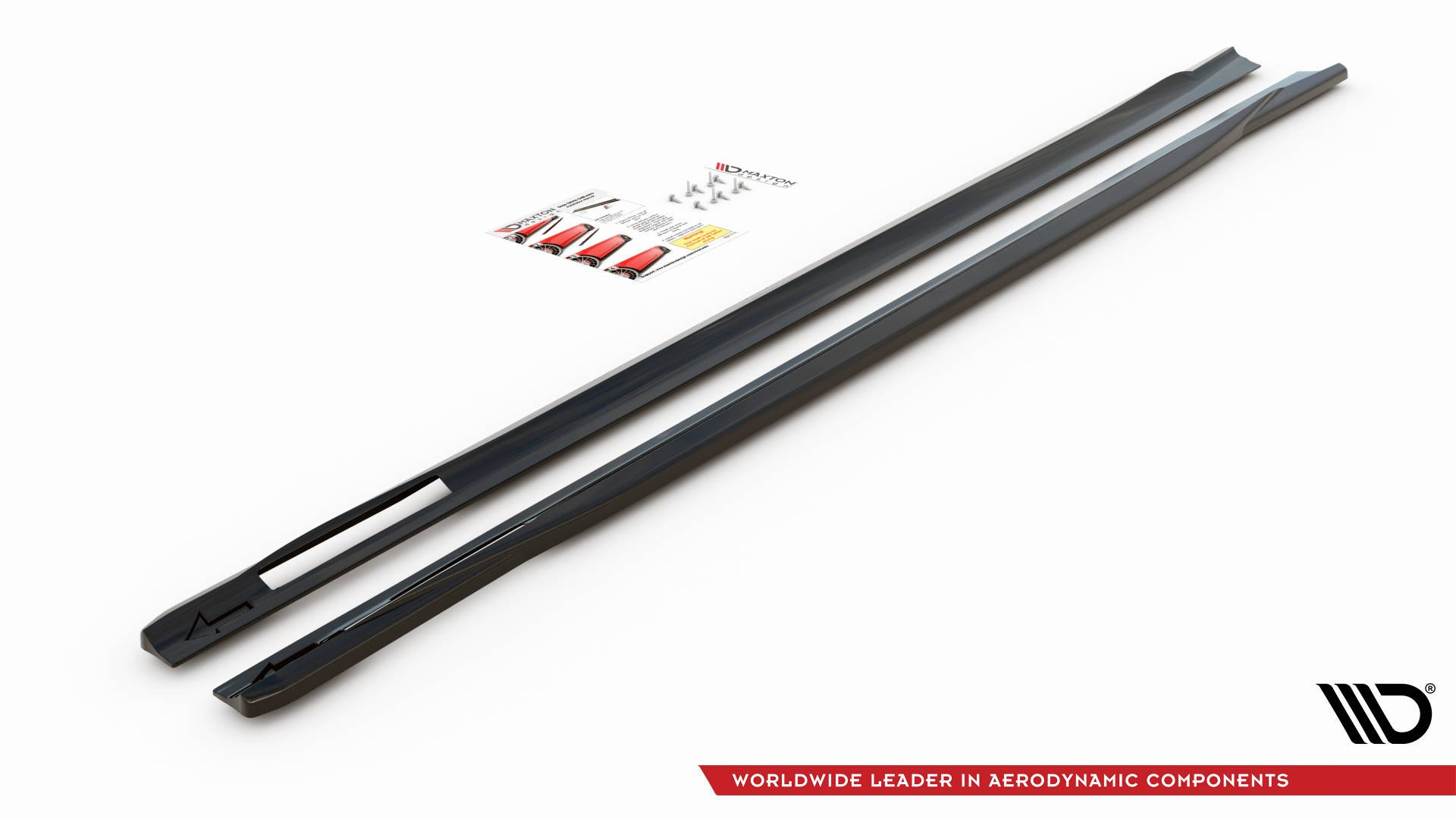 Street+ Seitenschweller Leisten V.3 passend für BMW 4er M-Paket G22 Carbon Look