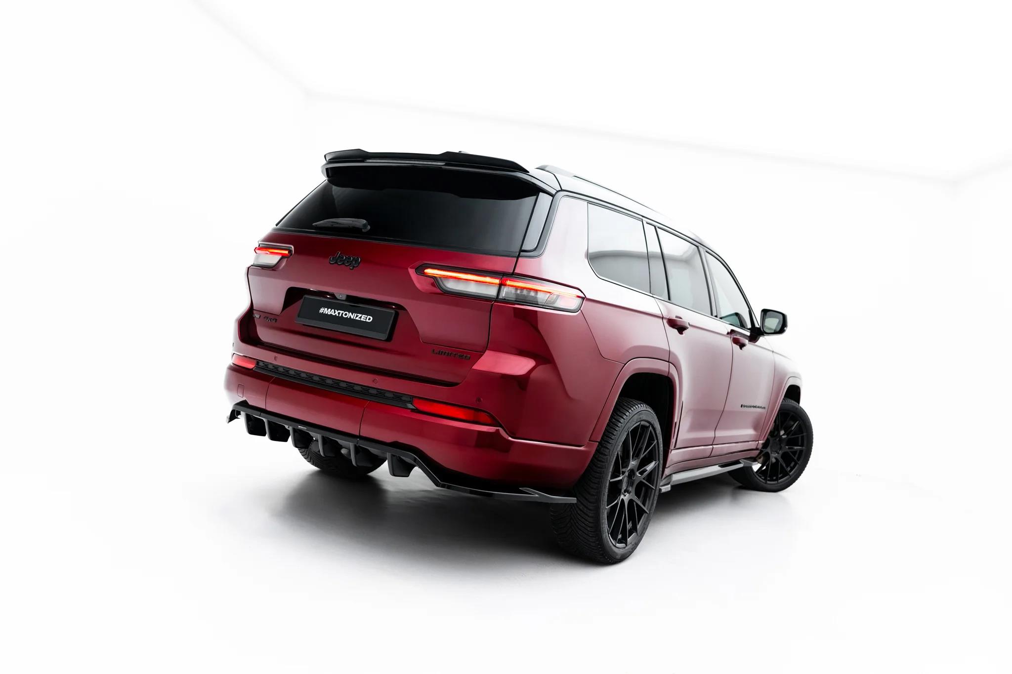 Heckspoiler Lippe passend für Jeep Grand Cherokee L Mk5 schwarz Hochglanz